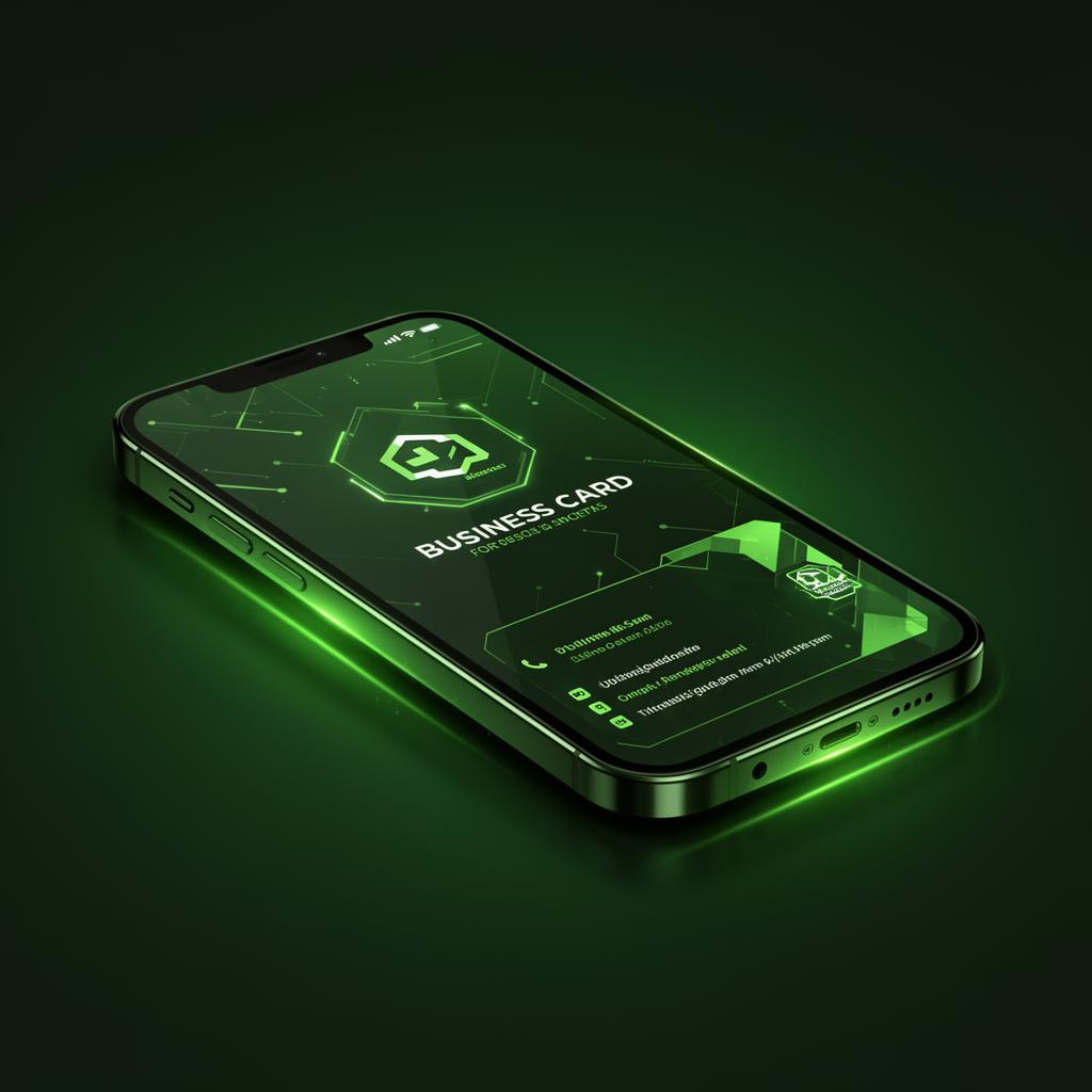 Cartão de Visita Digital